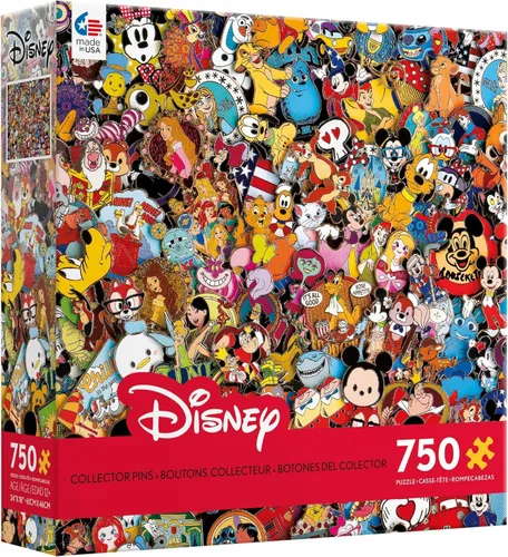 Vista 3 de Ceaco - Disney - Photo Magic Pins - Rompecabezas de 750 piezas