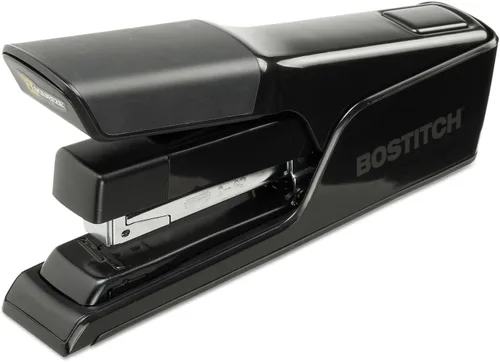 Vista 7 de Bostitch Office EZ Squeeze Engrapadora de Escritorio de Grapa Plana de 40 Hojas, Esfuerzo Reducido, Negro (B9040)