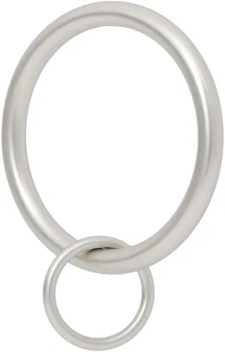 Vista 10 de Ivilon Anillos de Cortina con Ojales de Tapicería - Anillo de 1.7" para Pasadores de Gancho, Juego de 14 - Latón Antiguo Ant Brass