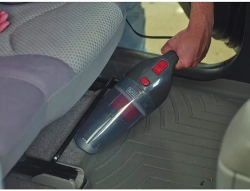 Vista 4 de Black+Decker BDH1200NVAV aspiradora compacta para autos 12 voltios - Con cables