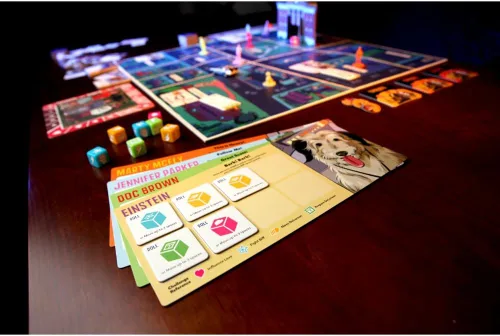 Vista 5 de Funko Regreso al Futuro - Juego de mesa Back in Time