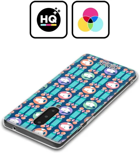 Vista 2 de Head Case Designs Snoopy Deco Dreams - Funda de gel con licencia oficial de Peanuts Blue Pattern [protección de grado militar] compatible con Google