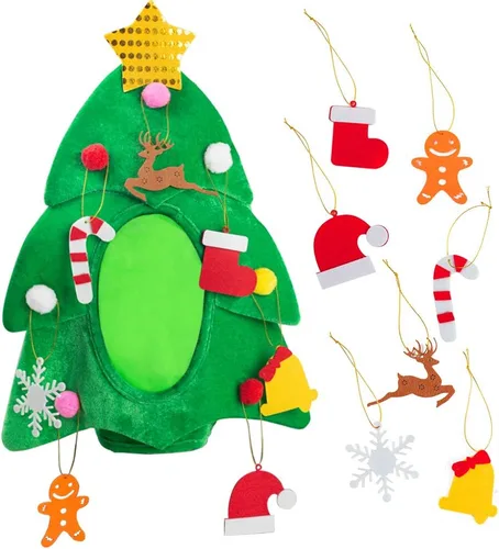 Vista 4 de DomeStar - Sombrero navideño divertido