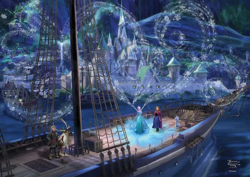 Vista 25 de MIGHTYPRINT Disney – La Bella Durmiente – Princesa Aurora y el Príncipe Felipe – Arte de pared duradero de 24 x 17 pulgadas – No hecho de papel