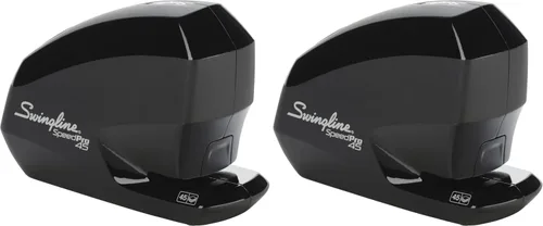 Vista 6 de Swingline Grapadora eléctrica, Speed Pro 45, capacidad de 45 hojas, color negro (S7042155)