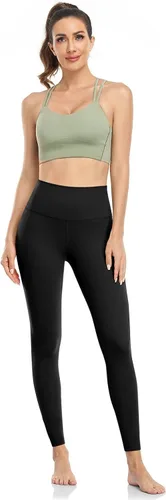 Vista 5 de HeyNuts PurePlain 78 Athletic Leggings for Women Tummy Control Yoga Pants 25