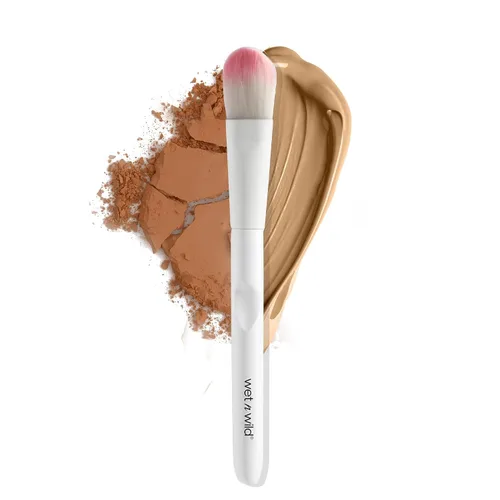 Vista 25 de wet n wild - Brocha angular para maquillaje de base, de precisión muy fina, con mango ergonómico para mezclar