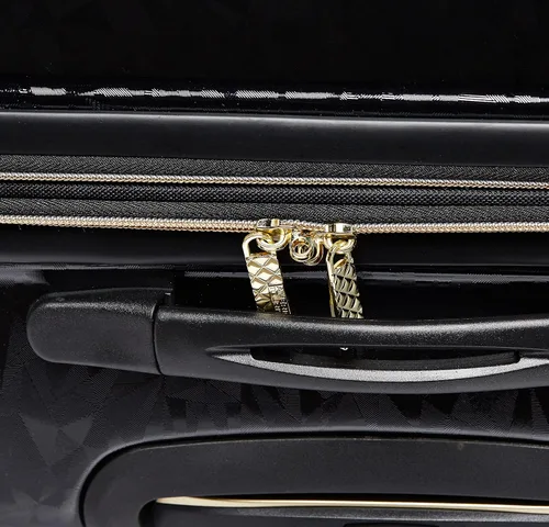 Vista 3 de American Tourister Belle Voyage - Equipaje rígido con ruedas giratorias, Negro -, Belle Voyage - Maleta rígida con ruedas giratorias