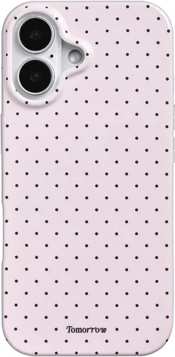 Vista 66 de inewateri Funda compatible con iPhone 11 con bonito diseño estético de lunares a la moda, fundas simples para TPU suave, funda de protección Negro