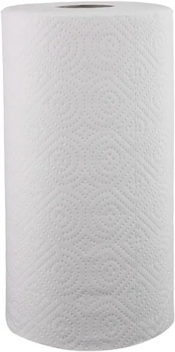 Vista 2 de Boardwalk 6273 - Rollo de toalla de papel perforado, 2 capas, blanco, 11 x 8 1/2, 250 hojas por rollo (caja de 12 rollos)
