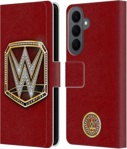 Vista 154 de Head Case Designs Officially Licensed WWE Cruiserweight Champion Title Belts Leather Wallet Case Compatible with Samsung Galaxy A07 4G Campeón