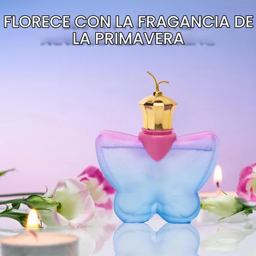 Vista 2 de Adriana Butterfly - Perfume para mujer, regalo para ella, regalo de fragancia para mujer Eau De Parfum Spray, Floral & Sweet Scent Beautiful Bottle