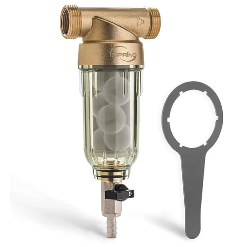 Vista 7 de iSpring FWSP50SL Spin Down Sedimento Filtro de Agua Cartucho de Sustitución, Cromo