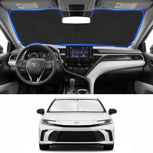 Vista 89 de Parasol para parabrisas para BMW X1 E84 2016-2024 2025, accesorios – Cubierta de parasol para parabrisas de ventana delantera, ajuste personalizado