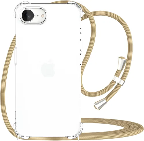 Vista 7 de Para iPhone 7 Plus Crossbody Funda Transparente Ajustable Hombro Cuello Correa Cubierta Para iPhone 7+/ 8+ Mujeres Niñas Suave Delgado Protector