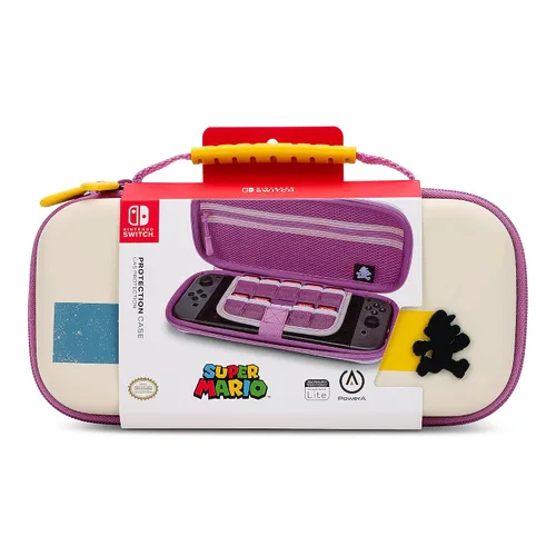 Vista 9 de PowerA Protection Case for Nintendo Switch - Rainbow Run Mario, protective case, gaming case, console case - Nintendo Switch