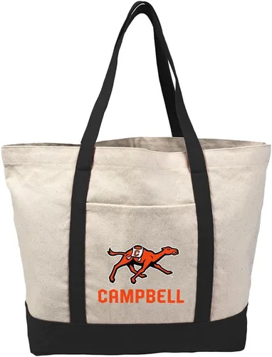 Vista 94 de Campus Lab Bolsa de lona con logotipo primario colegiado con bolsillo externo, bolsa de hombro reutilizable para ir de compras, playa Águilas A&m