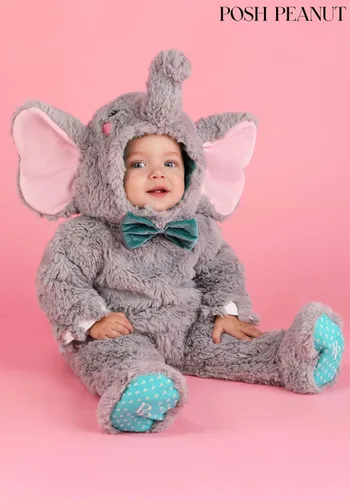 Vista 2 de Posh Peanut Ollie Elephant Infant Costume