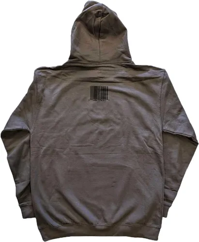 Vista 2 de Slipknot Hoodie Self-Titled Band Logo Official Unisex Grey Pullover