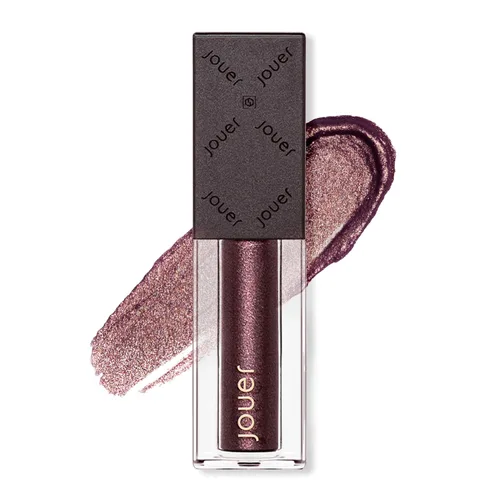 Vista 10 de Jouer Paris Lights - Sombra de ojos líquida metálica - Sombra de ojos en crema brillante de larga duración y a prueba de arrugas, acabado cromado