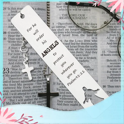 Vista 4 de Marcadores inspiradores para mujeres, regalos religiosos para hija, hijo, regalos de fe para mujeres, hombres, adolescentes, regalos cristianos