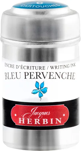 Vista 12 de Tinta para pluma estilográfica Herbin - Botella de 10 ml - Perle Noire