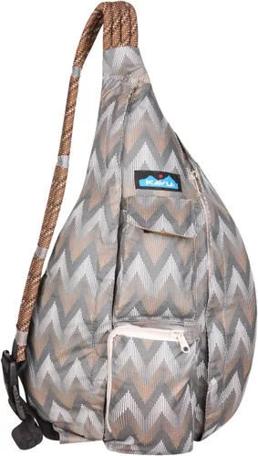 Vista 5 de KAVU Mochila bandolera original Rope Sack - Chevron Peak