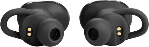 Vista 5 de JBL Endurance Race TWS - Auriculares deportivos inalámbricos resistentes al agua, sonido JBL Pure Bass, hasta 30 horas de duración de batería, IP67