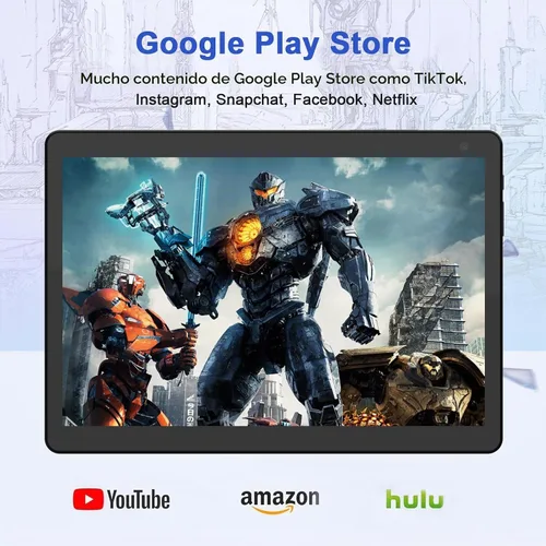 Vista 3 de COOPERS Tablet Android de 10 pulgadas, 6 GB de RAM+32 GB ROM tabletas de computadora compatibles con 1 TB expandir, pantalla táctil IPS de 1280 *