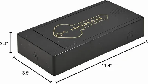 Vista 8 de Hillman - Estuche magnético grande de plástico para llaves
