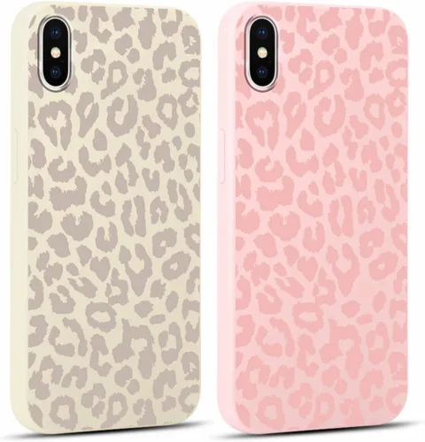 Vista 57 de Paquete de 2 fundas de teléfono con bonito estampado de guepardo para iPhone 7/8/SE 2020 / SE 2022 de 4.7 pulgadas, diseño de leopardo de lujo