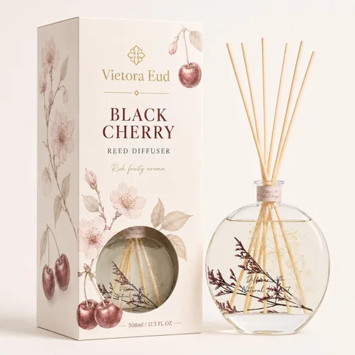 Vista 25 de Bamboo Reed Diffuser, 3.34 Fl Oz Esencial de bambú