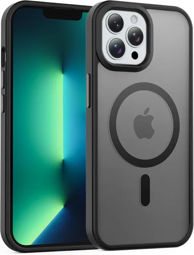 Vista 117 de Funda transparente para iPhone 11 con protector de pantalla, compatible con Magsafe, antiamarilleo, protección de grado militar, a prueba de golpes
