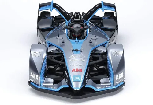 Vista 4 de TAMIYA 1/10 Fórmula E Gen2 Championship Livery 4 Wheel Drive TC-01 TAM58681 Kit Elec Coches 1/10 On-Road