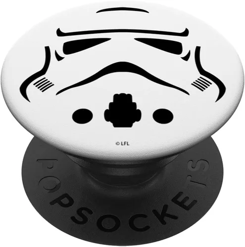 Vista 6 de Star Wars Storm Trooper - Plantilla para casco PopSockets MagSafe PopGrip para iPhone
