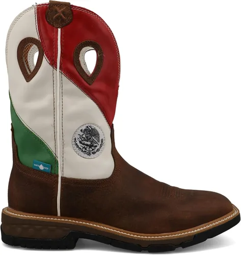 Vista 5 de Twisted X Men's 11" Western Work Boot, Safety Toe, Ginger & Pear, 7 D