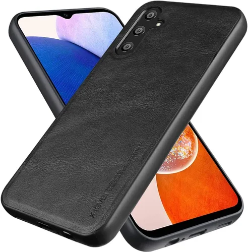 Vista 40 de X-level Funda para Samsung Galaxy A53 5G - Funda delgada de piel sintética de alta calidad para teléfono A53 5G, suave, a prueba de golpes, Marrón