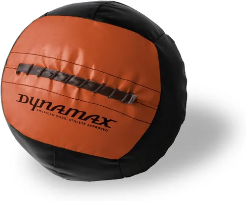 Vista 2 de Dynamax Mini Medicine Ball, 2–12 lb Soft Shell Wall Ball, 10-Inch Weighted Exercise Ball for Strength Training, Core Workouts, Conditioning &