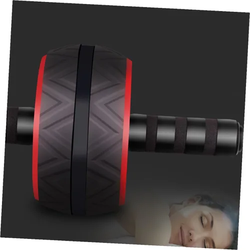 Vista 4 de SUPVOX Equipo de ejercicio abdominal, rueda de gimnasio abdominal, rueda de ejercicio abdominal, rodillo, accesorios de ejercicio, rodillo