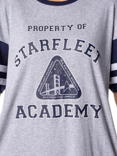 Vista 3 de INTIMO Star Trek - Camisón de pijama para mujer de la Flota Estelar