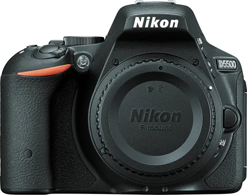 Vista 8 de Nikon D5500 formato DX réflex digital SLR con kit de 18-55 mm VR II (Negro)