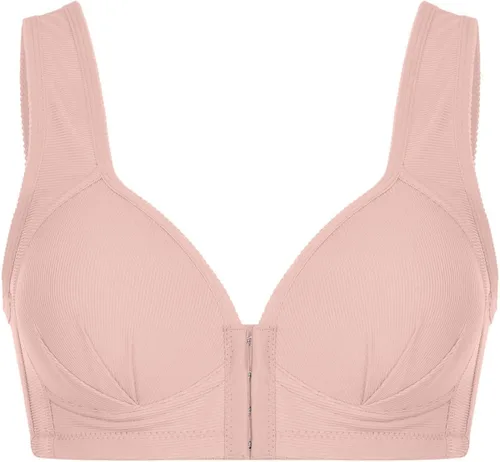 Vista 14 de Brasier sin aros para mujer, brasier sin aros, cómodo brasier sin varillas, ropa interior diaria