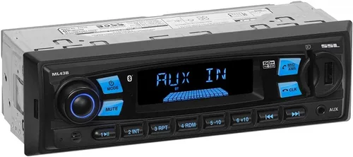 Vista 8 de Sound Storm Laboratories SDC26B Estéreo para automóvil - Din único, audio Bluetooth y llamadas manos libres, micrófono integrado, reproductor