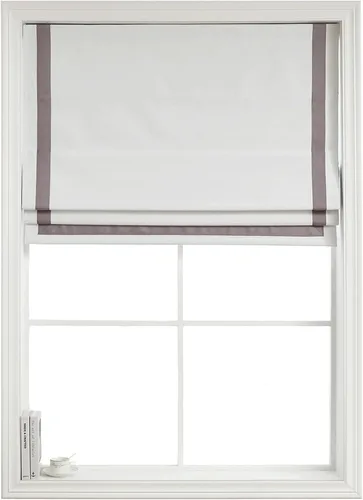 Vista 15 de Everyday Celebration Persianas romanas – 100 % opacas, sin cordón, para ventanas de interior, persianas con borde de cinta (negro) 23 pulgadas
