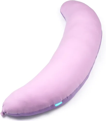 Vista 9 de BYRIVER Almohada de embarazo en forma de C con funda, almohada de rodilla para dormir de lado, rodillas, piernas, dolor de cadera, almohada