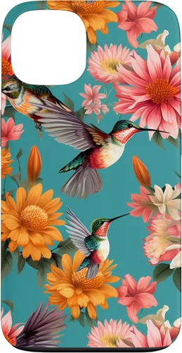 Vista 7 de Funda para iPhone 17 de colibríes en vuelo