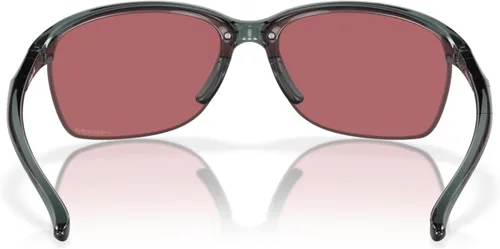 Vista 4 de Oakley Unstoppable OO9191 - Gafas de sol rectangulares para mujer Crystal Black/Prizm Dark Golf