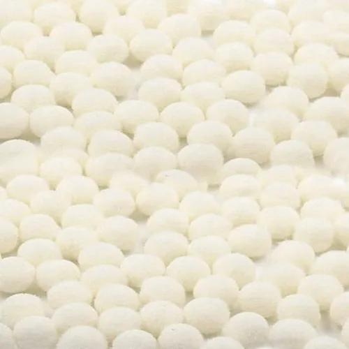 Vista 46 de 1000 pompones para manualidades de 1 pulgada, bolas de pompón mullidas de Navidad, pequeñas bolas de pompones para manualidades, proyectos