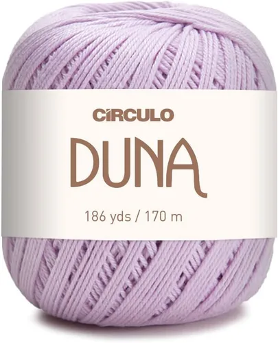 Vista 22 de Círculo Hilo Duna – 186 yardas, 3.52 onzas – Hilo DK de peinado ligero – 100% algodón virgen brasileño mercerizado, perfecto para tejer y hacer