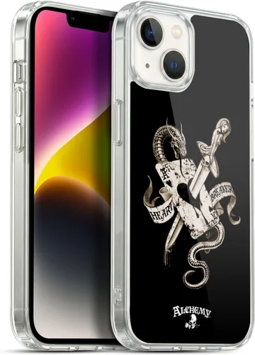 Vista 8 de Head Case Designs Funda de gel con licencia oficial de Alchemy Gothic 13 Dagger Illustration [protección de grado militar] compatible con Apple